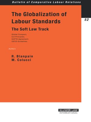 cover image of The Globalization of Labour Standards